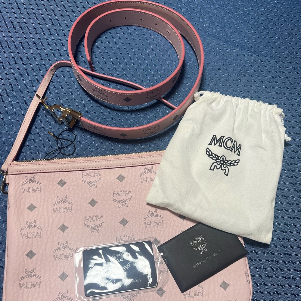 MCM handbag and belt